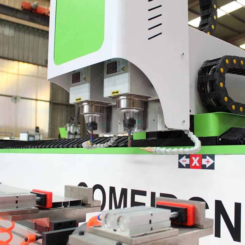 Good Price CNC Gantry Milling Machine Aluminum Profile for Making Hinges Lock Hole