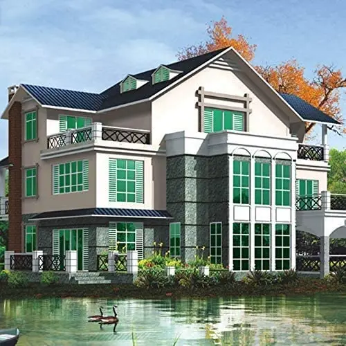 self adhesive Silver reflective mirror building window tint film home