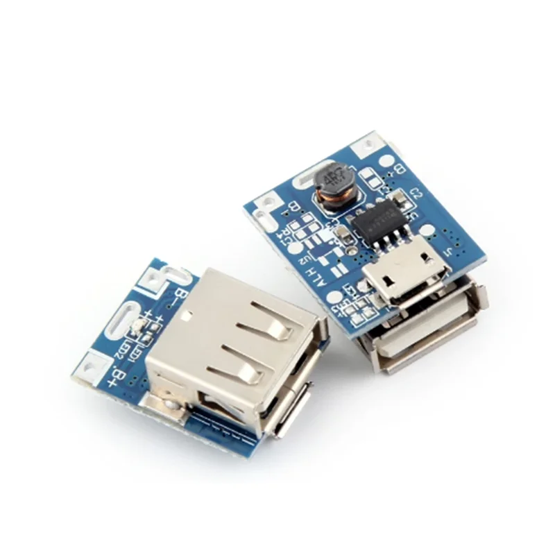 5V Step Up Power Supply Boost Converter Module Lithium Battery Charging Protection Board LED Display MICRO USB Charger DIY