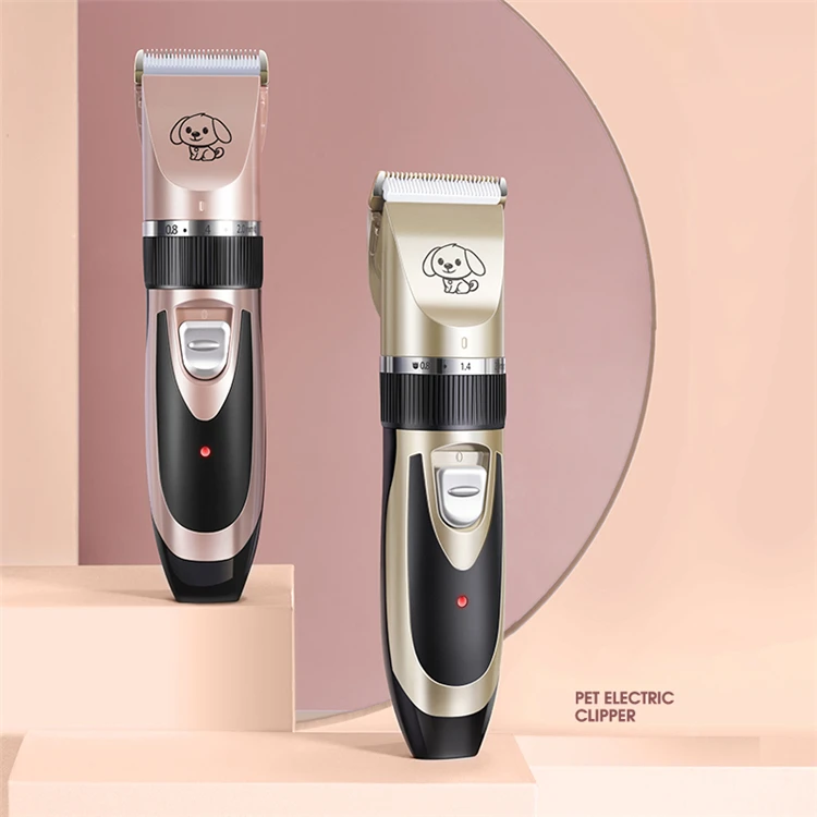 
hot sale professional rechargeable cordless low noise clipper for dog cat pet clipper 