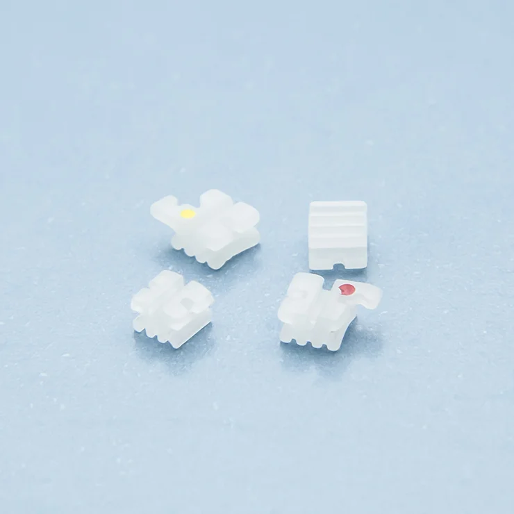 Customized Ceramic Bracket Mini Dental Braces Orthodontic Bracket