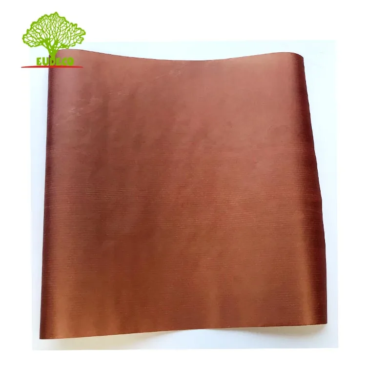 
100% Recycled 40 / 50 / 70 Brown Gsm Kraft Paper Roll For Gift Wrapping And Flower Packaging 