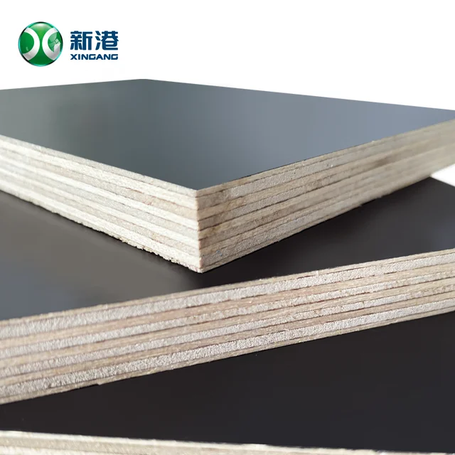 High quality18mm film faced phenolic shuttering plywood hardwood core for construction from linyi
