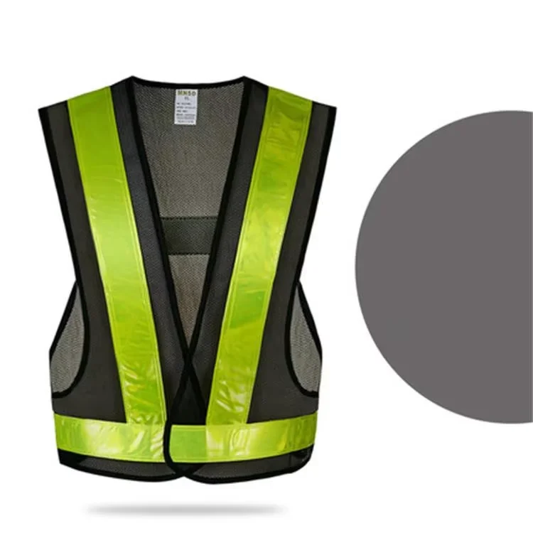 HBC Customized High Visibility Work Vest Safety work wear men Roadway Reflective Work Clothes Vest