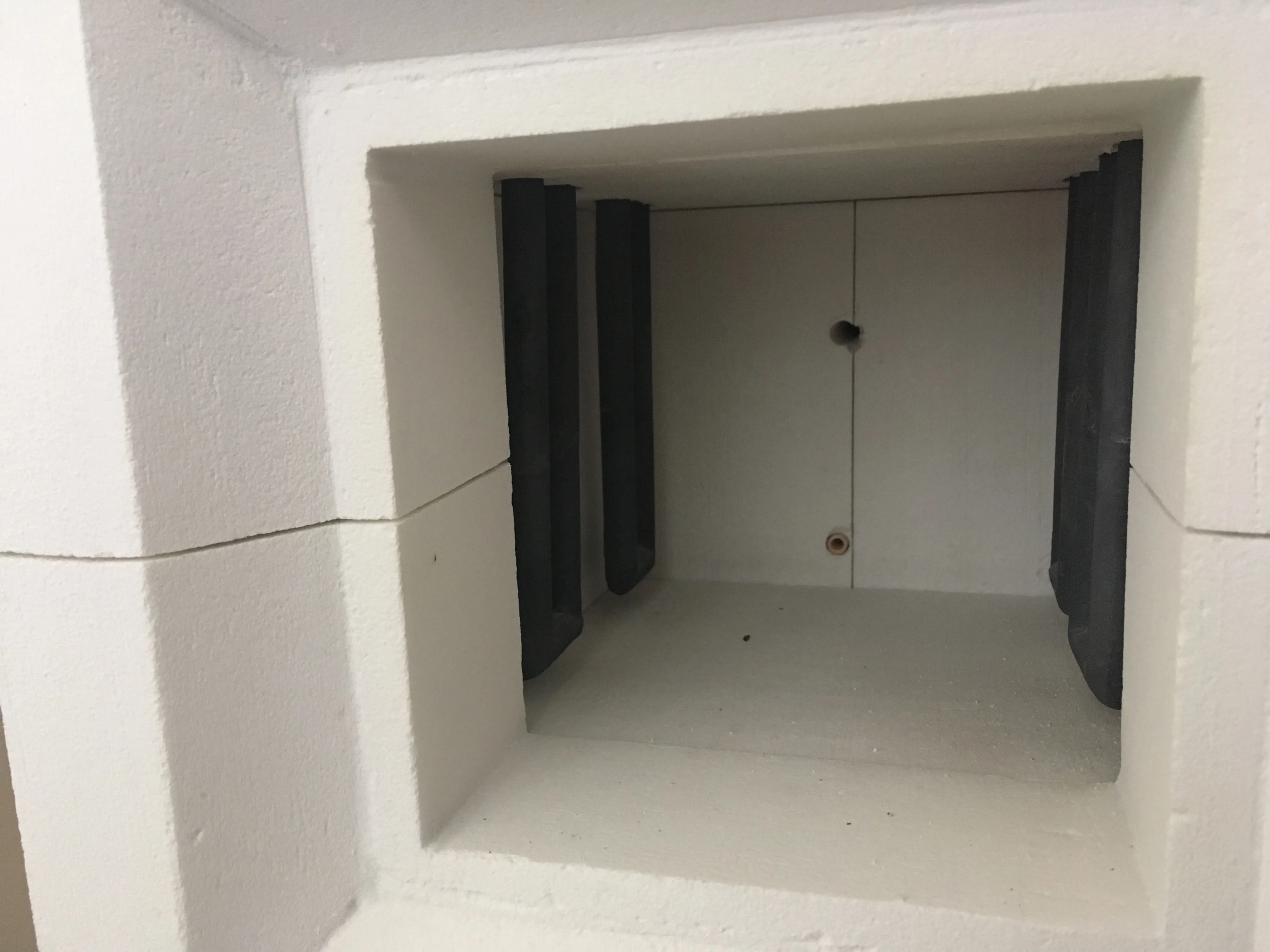 low surface temperature 1400 C Compact Mini oven Furnace Ceramic muffle Furnaces