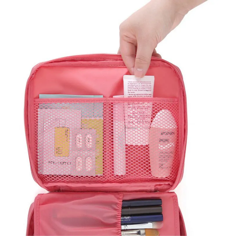 Waterproof custom logo makeup pouch face mask bags packaging blank cosmetic bags