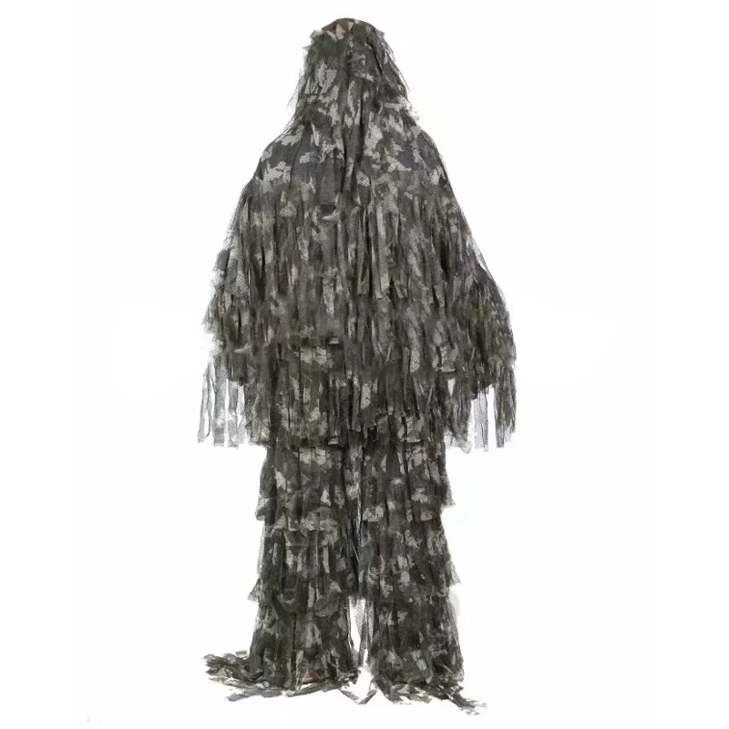 Ghillie Костюмы для охотничьего снайпера ghillie маскирующие