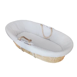 baby moses basket bassinet cotton Comfortable Newborn Portable Moses Baby Basket Bassinet For babies