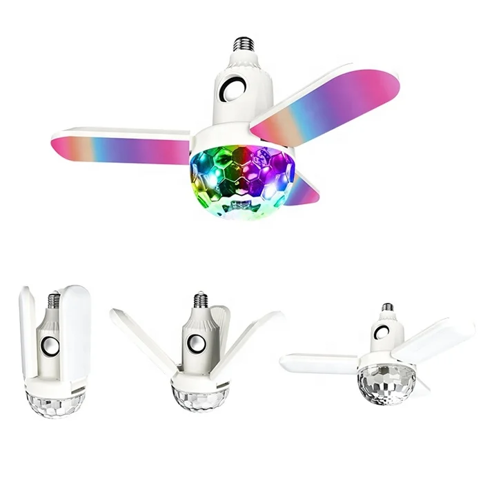 Biumart Современная музыкальная лампа RGB BT со встроенным беспроводным Стерео Аудио динамиком Bombillo для украшения бара