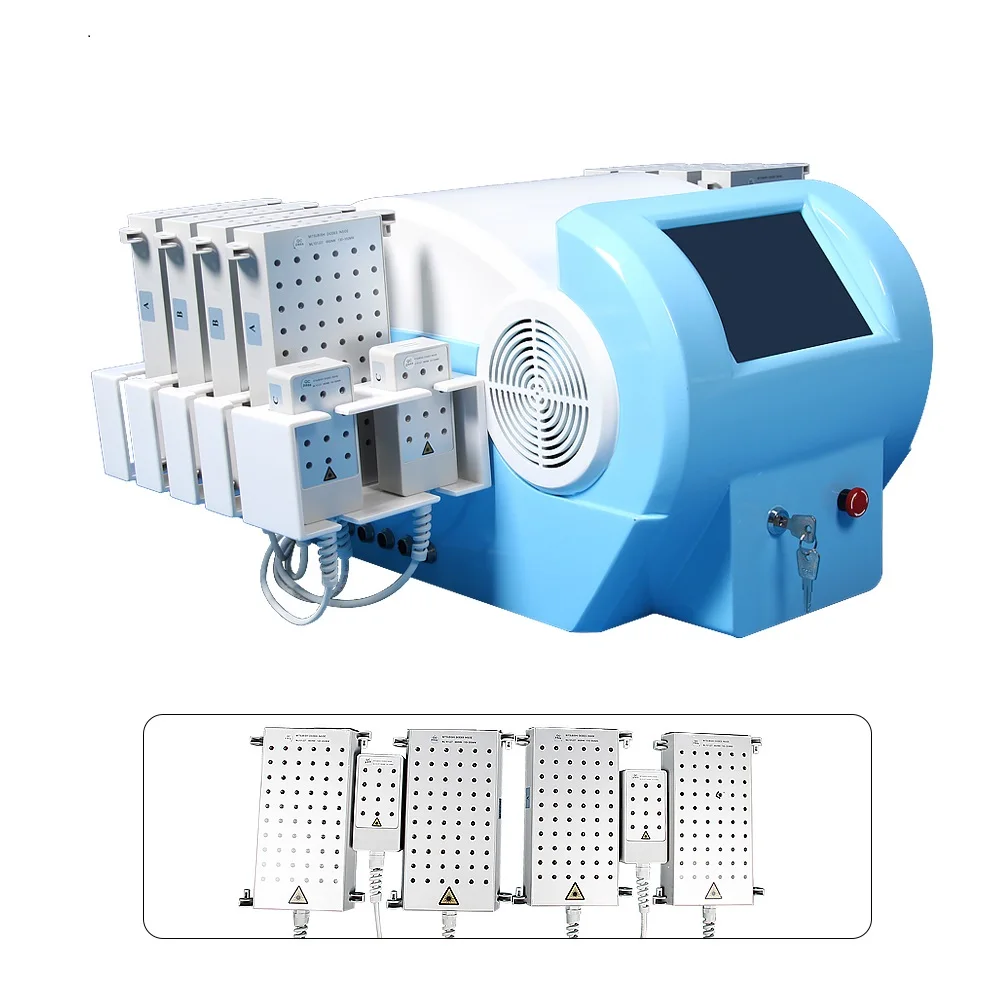 Cavitation Slimming Machine Weight Loss Fat Removal Face Lift 4D 528 Diode Lipolaser Slimming Machine