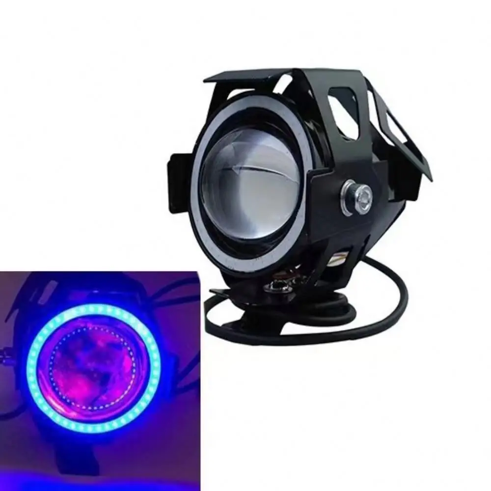 Led Headlight Angel Eye Light Hexagon Halo Rings For Projector Lens RGB Chasing With Turn Signal Light 9-30V For Car Motorcycle