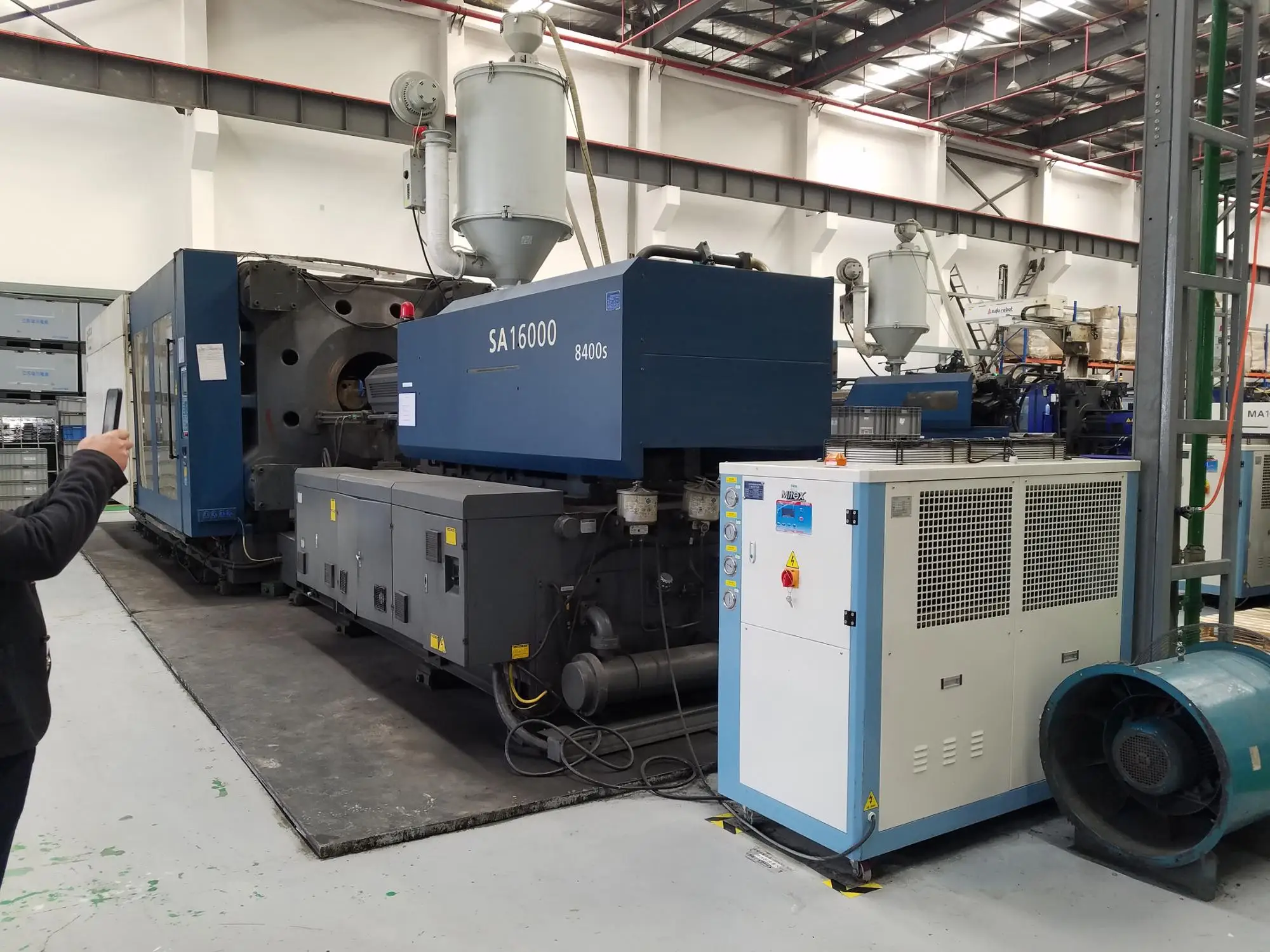 10~40 ton packaged Air cooled water type injection mold  cooler chillers