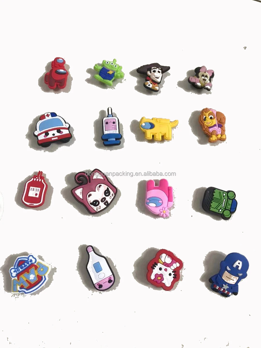 Hot Sale Sneakers Athletic Soft Rubber shoe Charms For Hole Shoe Decoration With Wholesale Price