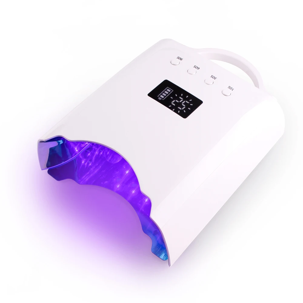 professional nail dryer 78W Fast Drying Cordless UV Nail Lamp Gel Dryer Nail Lamp For Foot&hand