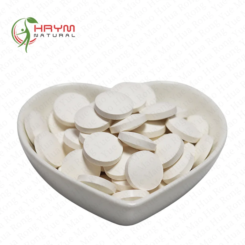 Customized Natural Vitamin C Chewable Tablets With Rose Hip Extract Orange Flavored Vegetarian and Vitamin Supplements