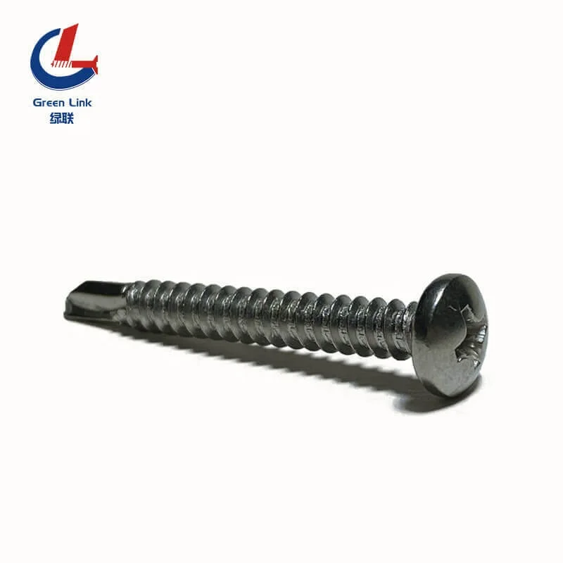 Stainless Steel 304 316 Self-drilling Screws Phillips Pan Head Self Drilling Screw