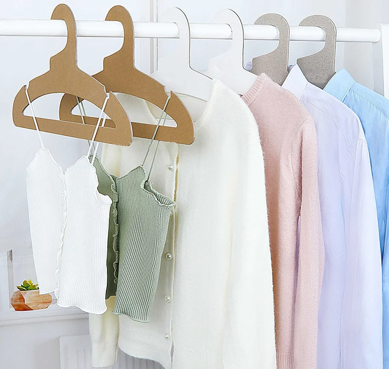 Lavinia Wholesale Eco Recyclable Paper Cardboard Hangers Custom Pet Baby Cardboard Hangers