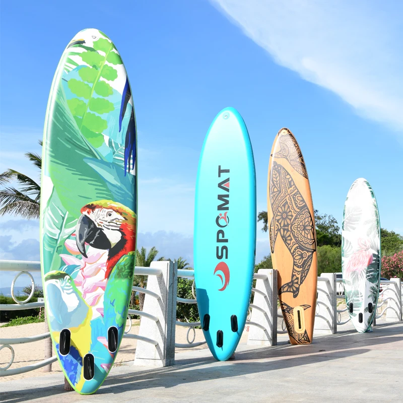 Environmental-friendly material with all accessories customized isup sup inflatable stand up paddle boards include surf board