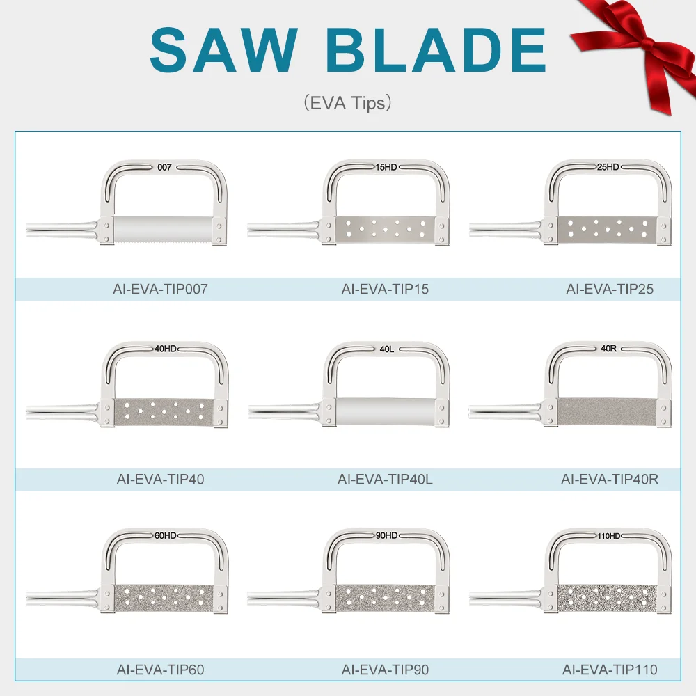 AI DENTAL Smile Series SEVA4-1L Optic Dental Orthodontic Contra Angle Handpiece 4:1 Low Speed Vertical Reciprocating Oral Tools