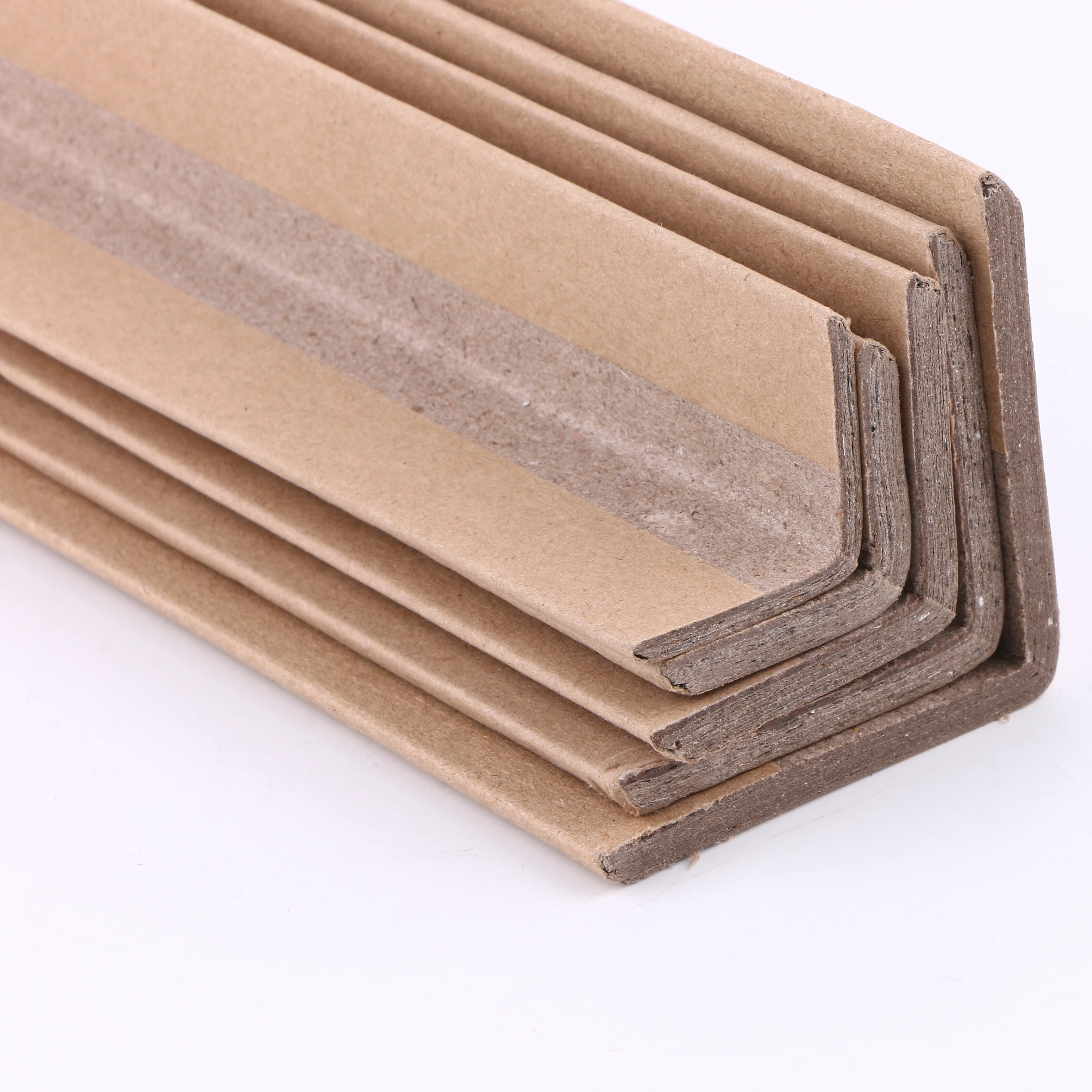 High Quality L-shape Pallet Carton Paper Customized Size Cardboard Edge  Paper Corner Edge Protection