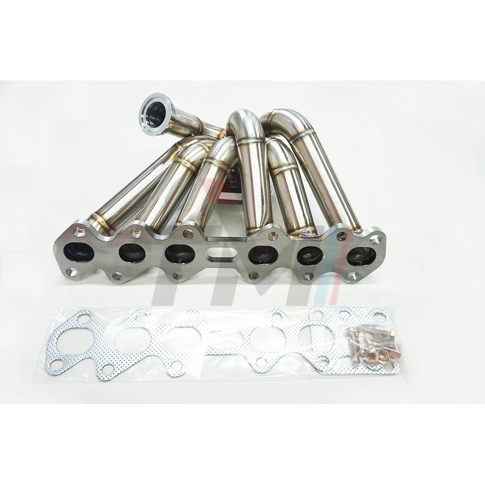 TM performance SS304 Exhaust T4 Turbo Manifold Fit 93-98 Toyota Supra / Lexus GS300 2JZ-GTE Motor - 3mm Wall