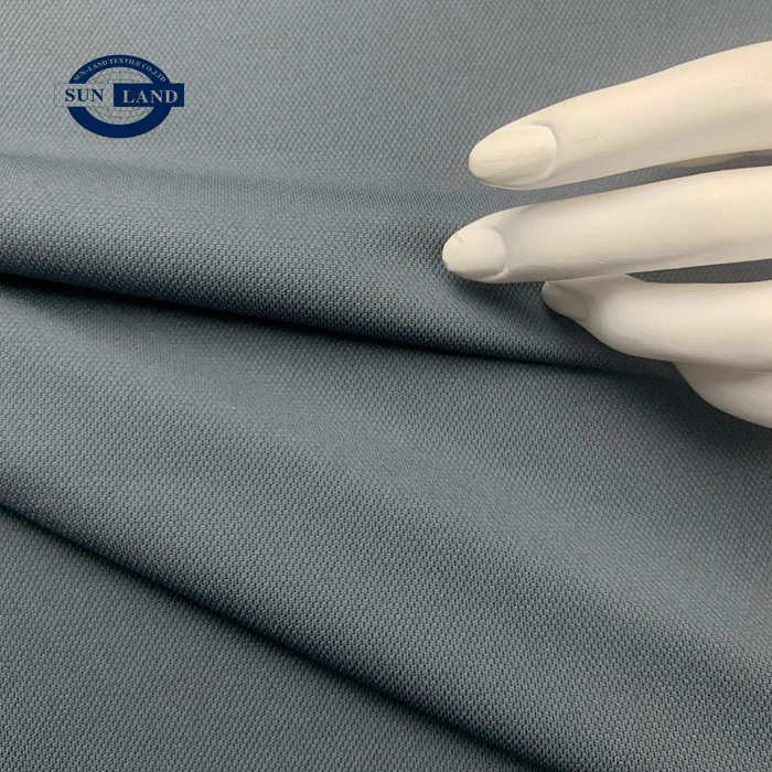 100% polyester coolmax active wear wicking and quick dry double sided knitting polo t-shirt fabric from china