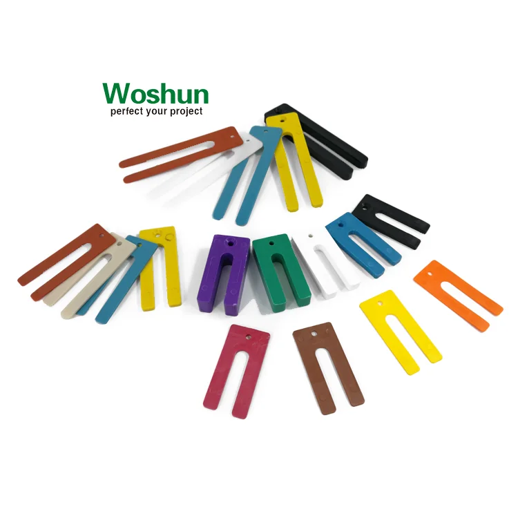 75/90/140x35mm Plastic Horseshoe Shim Original Factory Wedge and Shims for Leveling Window Door Frame
