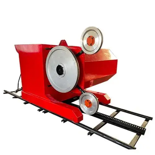 diamond wire saw machine for reinforced concrete cutting
