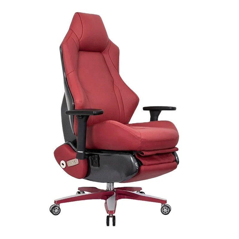 USB Port Ergonomic Revolving Recliner Office Chair with Luxury Electric Charging Port Massage Feature for Gaming