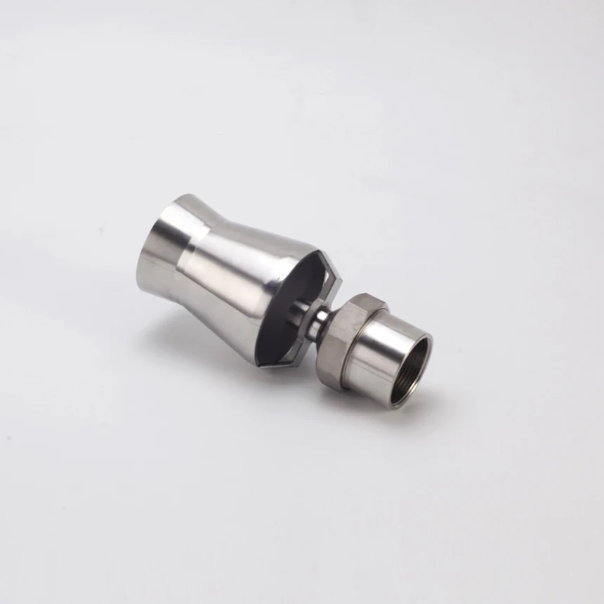 outdoor stainless steel angle adjustable Water spray jet Ice Tower cascade fountain nozzle for fountain