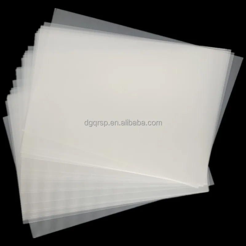 Wholesale Single Side Matte DTF Inkjet Transfer PET Film Sheets