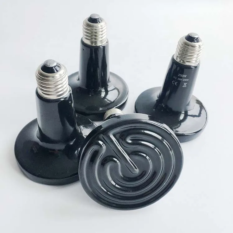 R125 wholesale animals Piglet Broiler Sleep Chicken BirdFarmEquiment/Pet halogen heating lamp