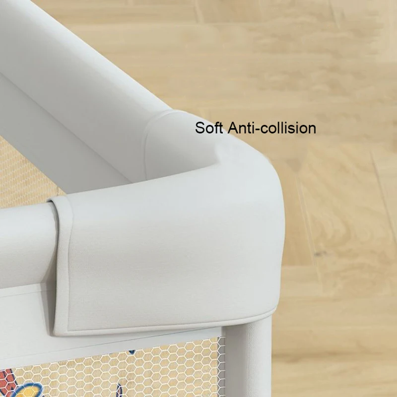 Safety Baby Folding Playpen Large Size Bumper-Proof For Kids Lovely Baby playpen With Mat 200*200cm