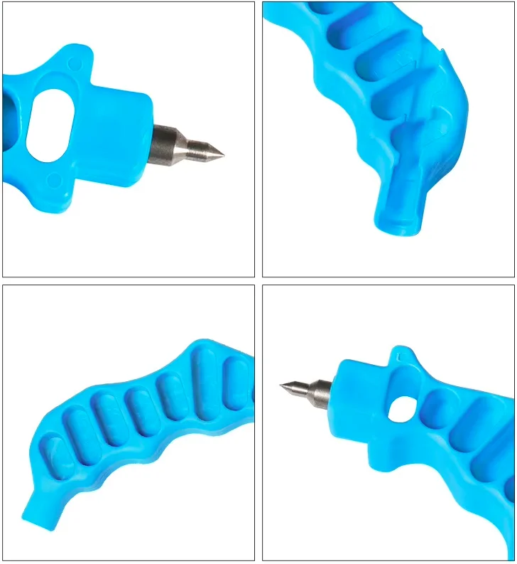 4mm Curved Handle Solid Hole Puncher 20mm PE Pipe Hose Hole Puncher For Irrigation Hole Puncher