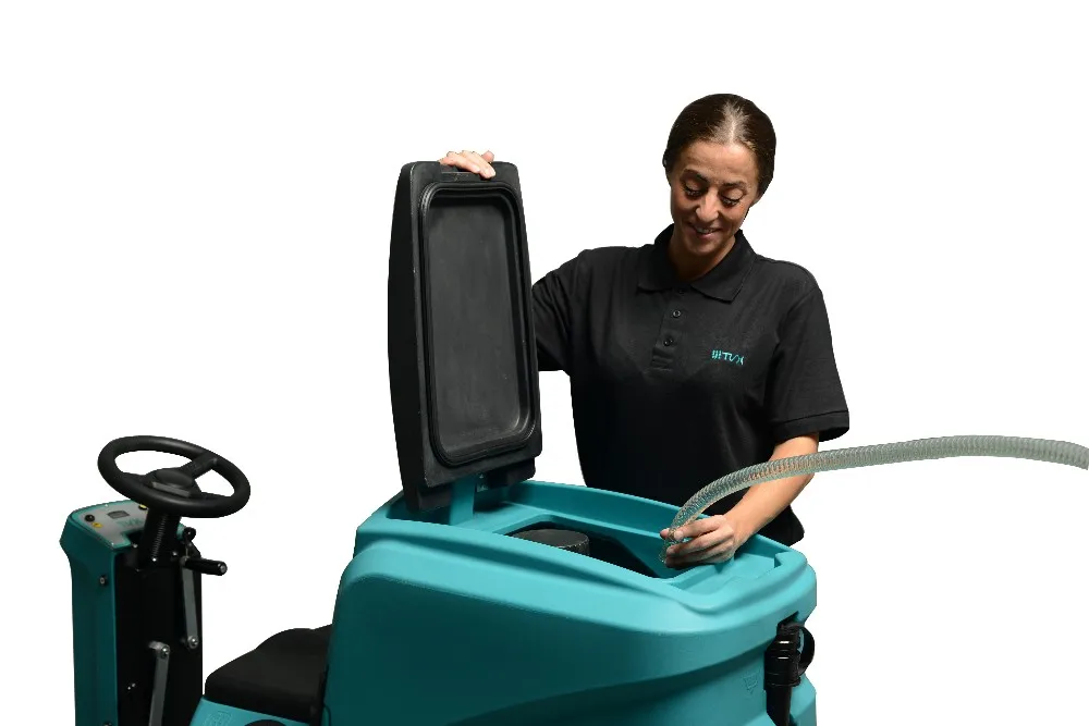 TVX T90 automatic floor scrubber compact floor scrubbing machine for sale/ floor cleaning machine price