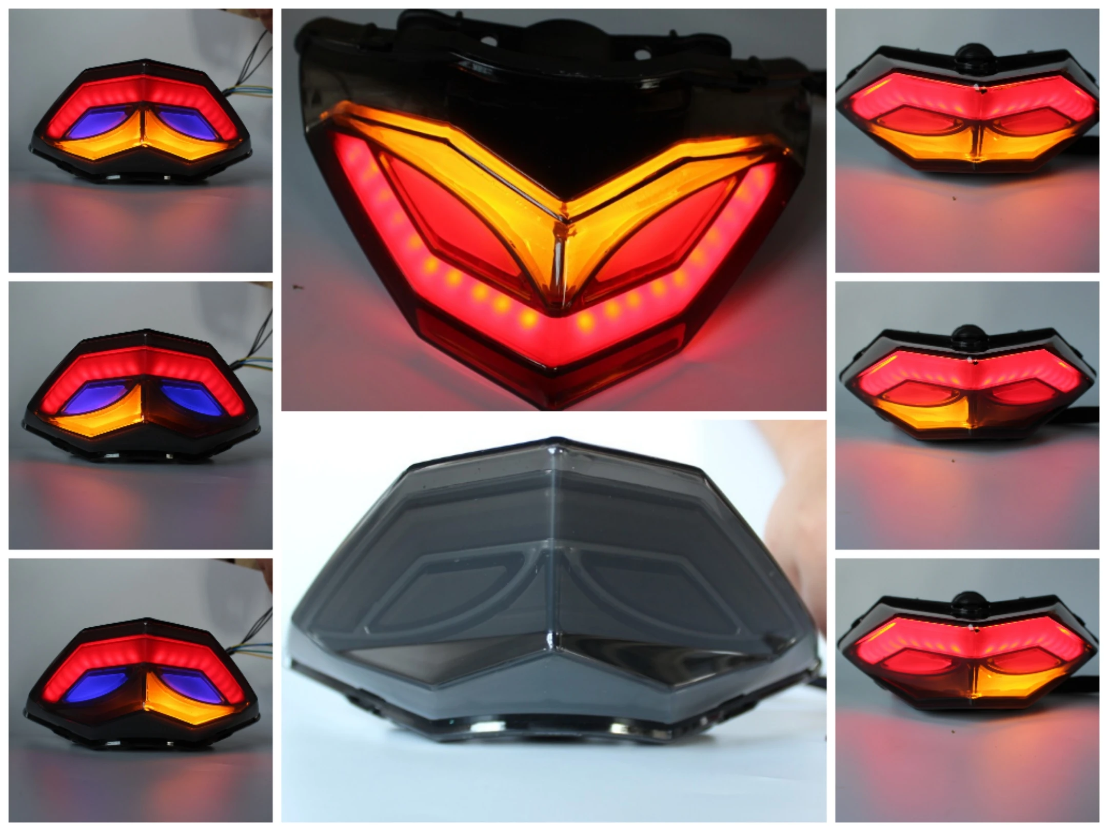 JPA NINJA  250/300 TAIL LAMP  MOTORCYCLE ACCESSORY  WITH SIGNAL LAMP TURN LIGHT FOR KAWASAKI