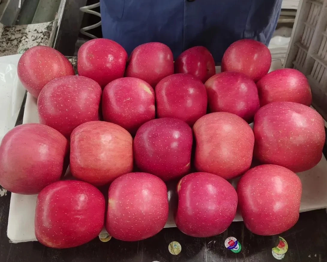 Красные вкусные яблоки