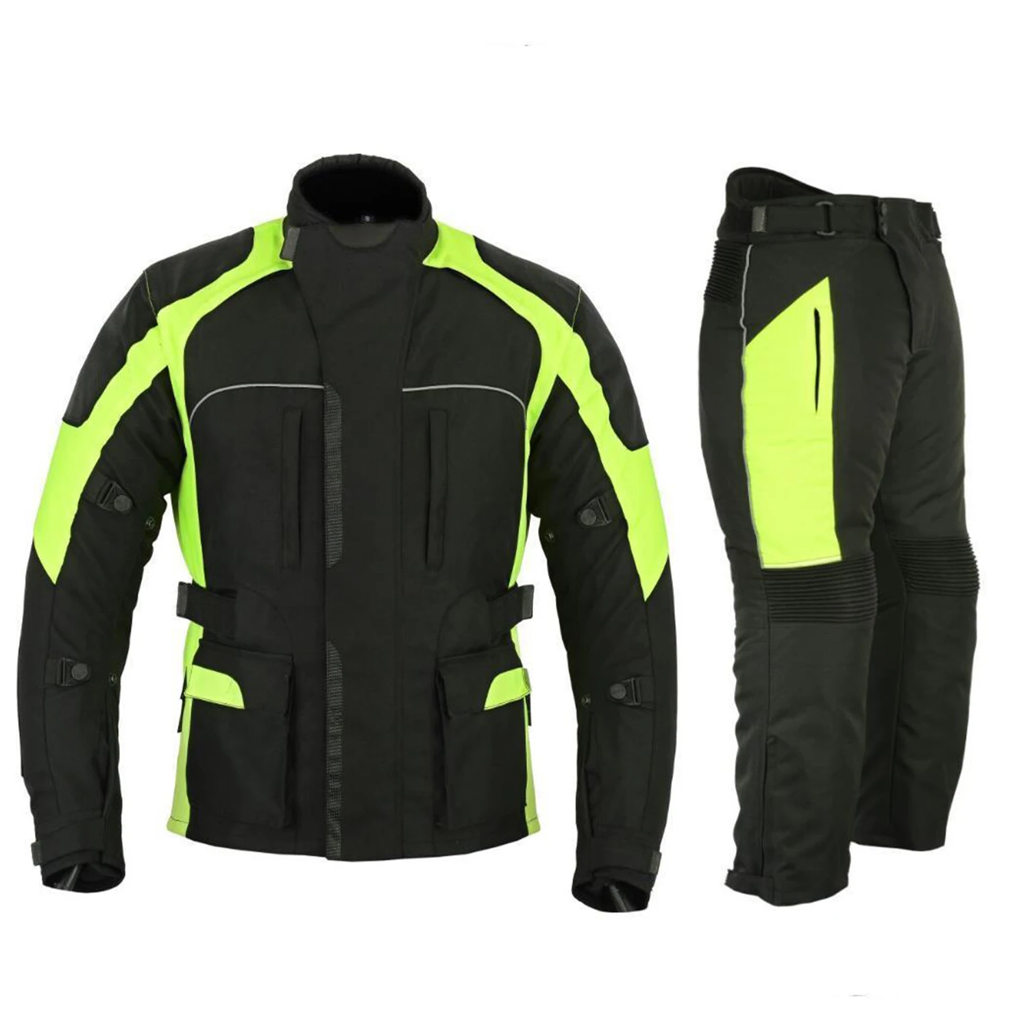 Мотоциклетный костюм из 2 предметов, мотоциклетный костюм cordura для мужчин и женщин