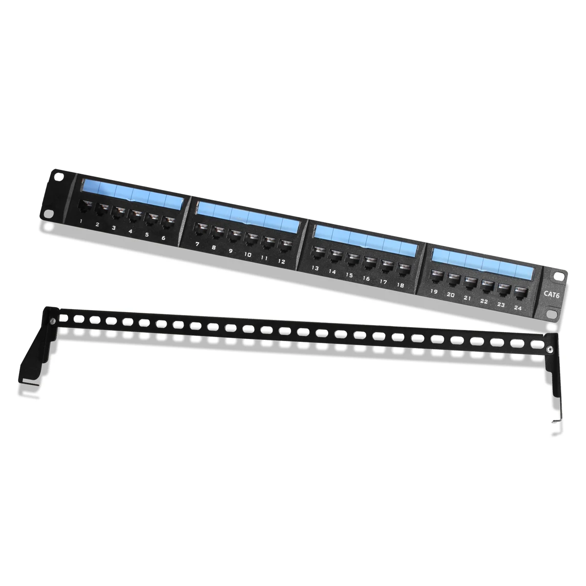Network Patch Panel Cat6 1U UTP Patch Panel