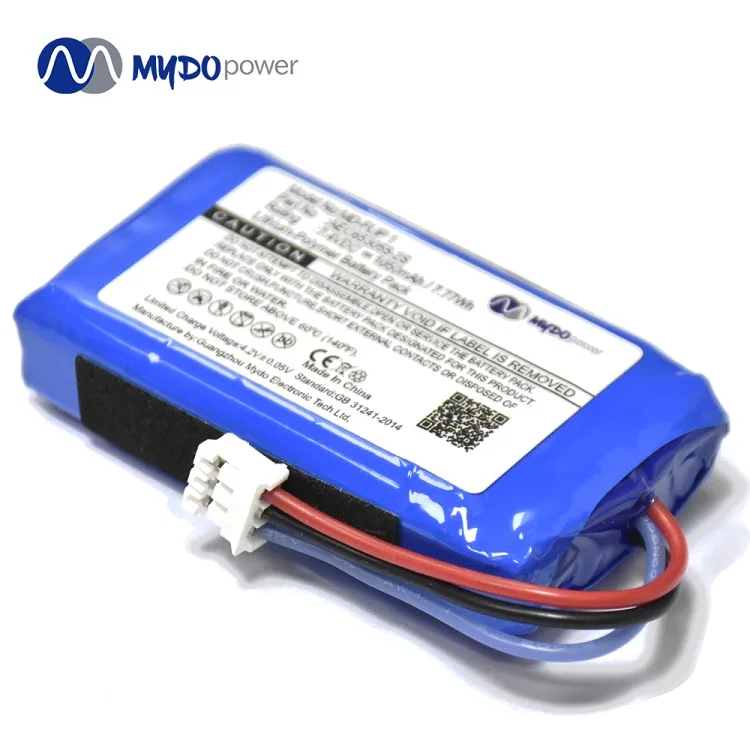 Hot Selling Real Capacity 1000mAh AEC653055-2S Flip 1 J bl Speaker Battery Replacement Wireless Speakers Rechargeable Battery