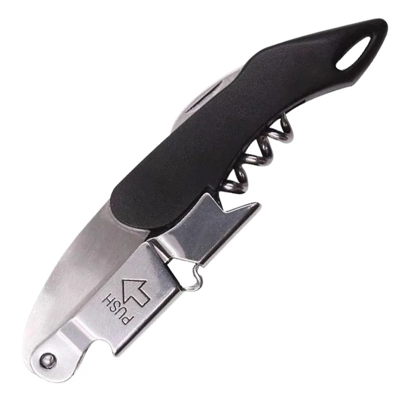 Wine Opener - Professional Corkscrew Wine Bottle Opener Foil Cutter - Manual Wine Key Bottle Openers for Waiters, Bartenders