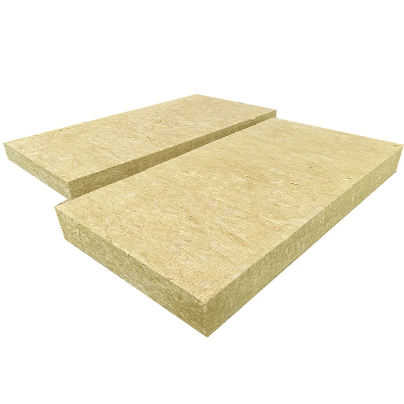 Building Exterior Wall Fire Insulation Rock Wool Board Industrial Pipe Sound Insulation And Sound Absorption
