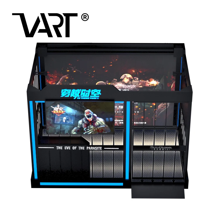 VART VR Shooter VR Multiplayer 4 Players 9D Vr 360 Vision Interactive Shooting Game