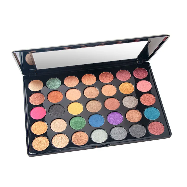 2022 new arrivals trends eyeshadow 35 color frozen eye shadow pallet 26mm eyeshadow packaging magnetic vegan eyeshadow book