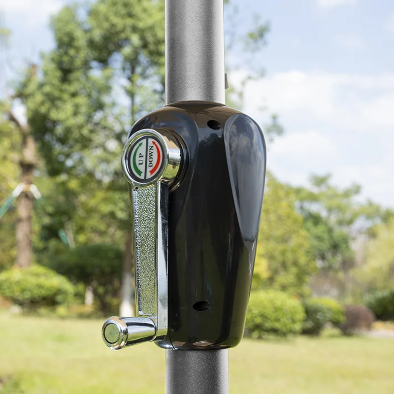 Restaurant Wedding Umbrellas Manufacturers Parasol Sun Shade LED Light Garden Outdoor Patio Umbrella aluminum patio umbrella