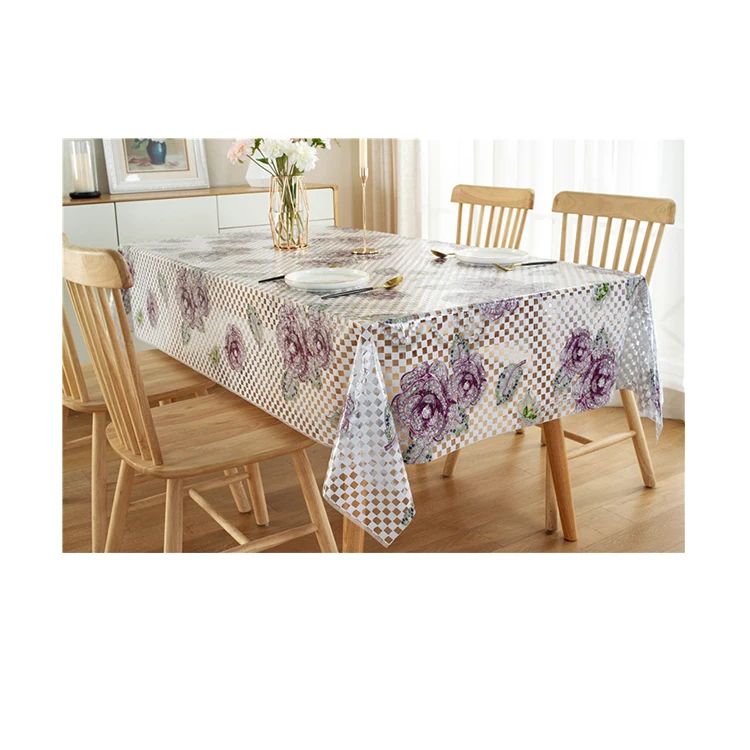 XHM Factory Wholesale 1.37meter Width  3D Lace Tablecloth for Decoration in Roll