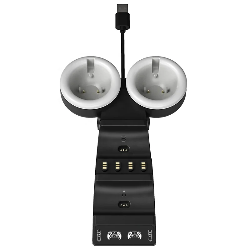 Ps5 Led Console Controller Docking Ps Move Charger Station Power Supply for Play station 5