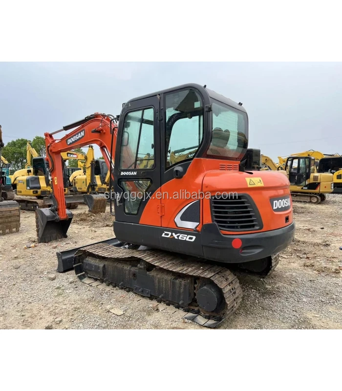 Подержанная мини техника DOOSAN DH60-9 высококачественный экскаватор по низкой цене 6-тонный б/у