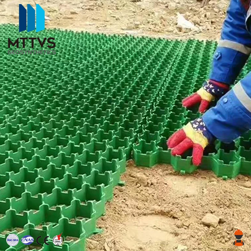 ground reinforcement for gravel plastic grass protection  parking grids for gravel