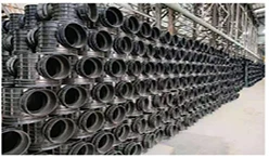 High quality DN315mm-1000mm Underground Black Drainage Manhole Inspection Well Inspection Chamber